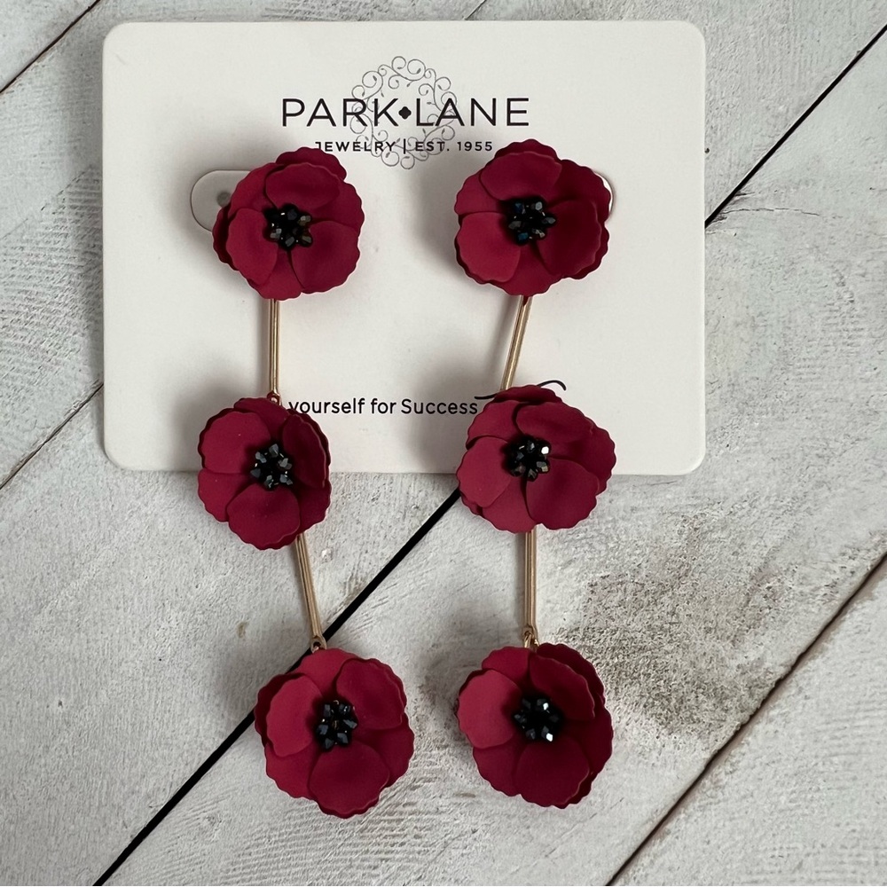Flower earrings